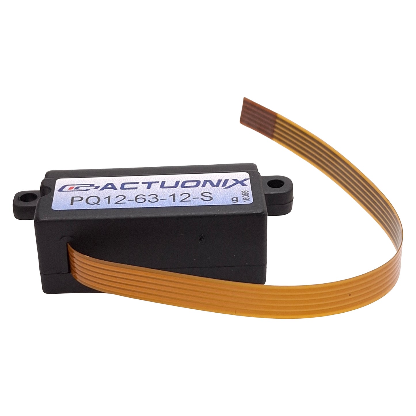 New Actuonix PQ12-63-12-S Micro Linear Actuator, 20mm Stroke, 63:1, 15mm/s, 12VDC