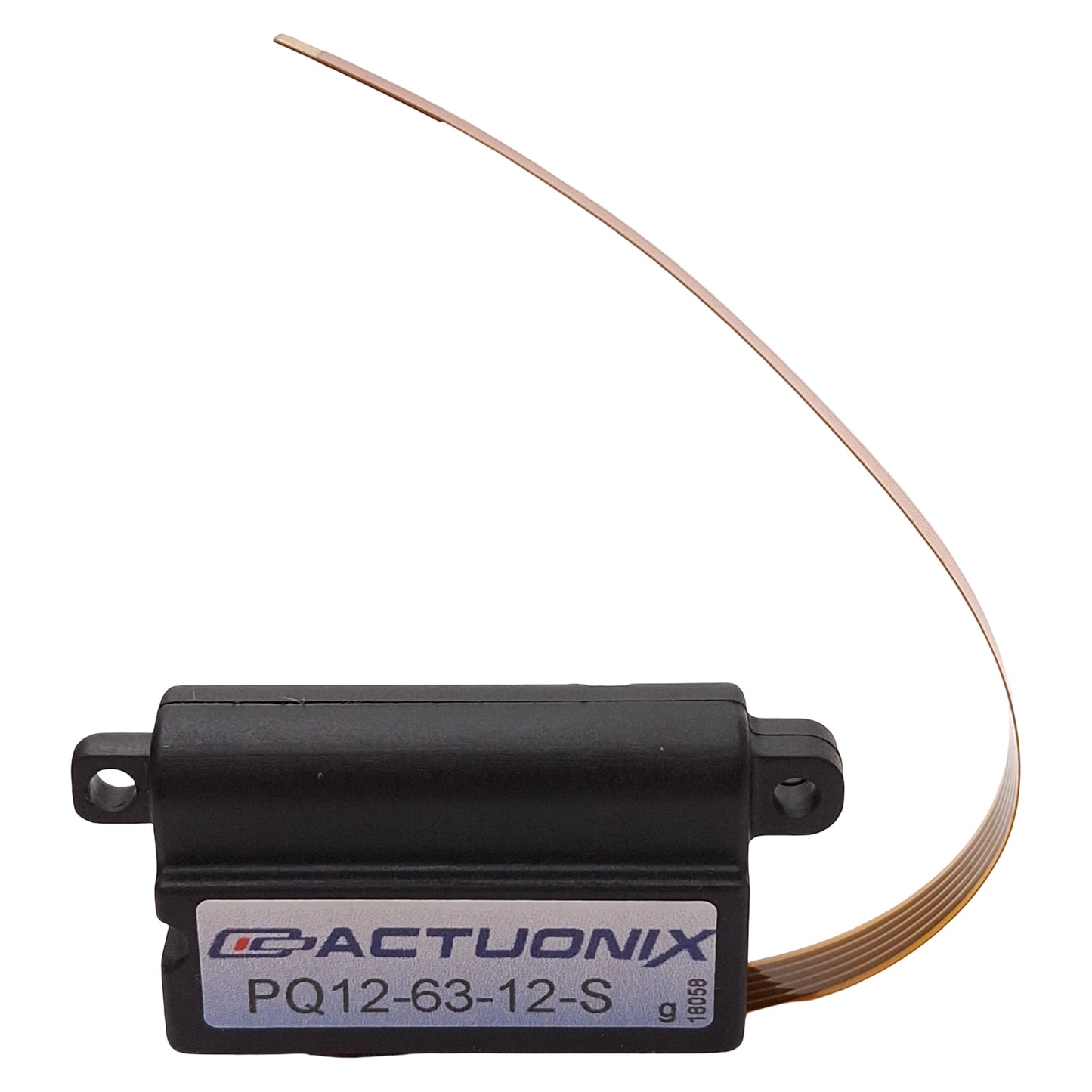 New Actuonix PQ12-63-12-S Micro Linear Actuator, 20mm Stroke, 63:1, 15mm/s, 12VDC
