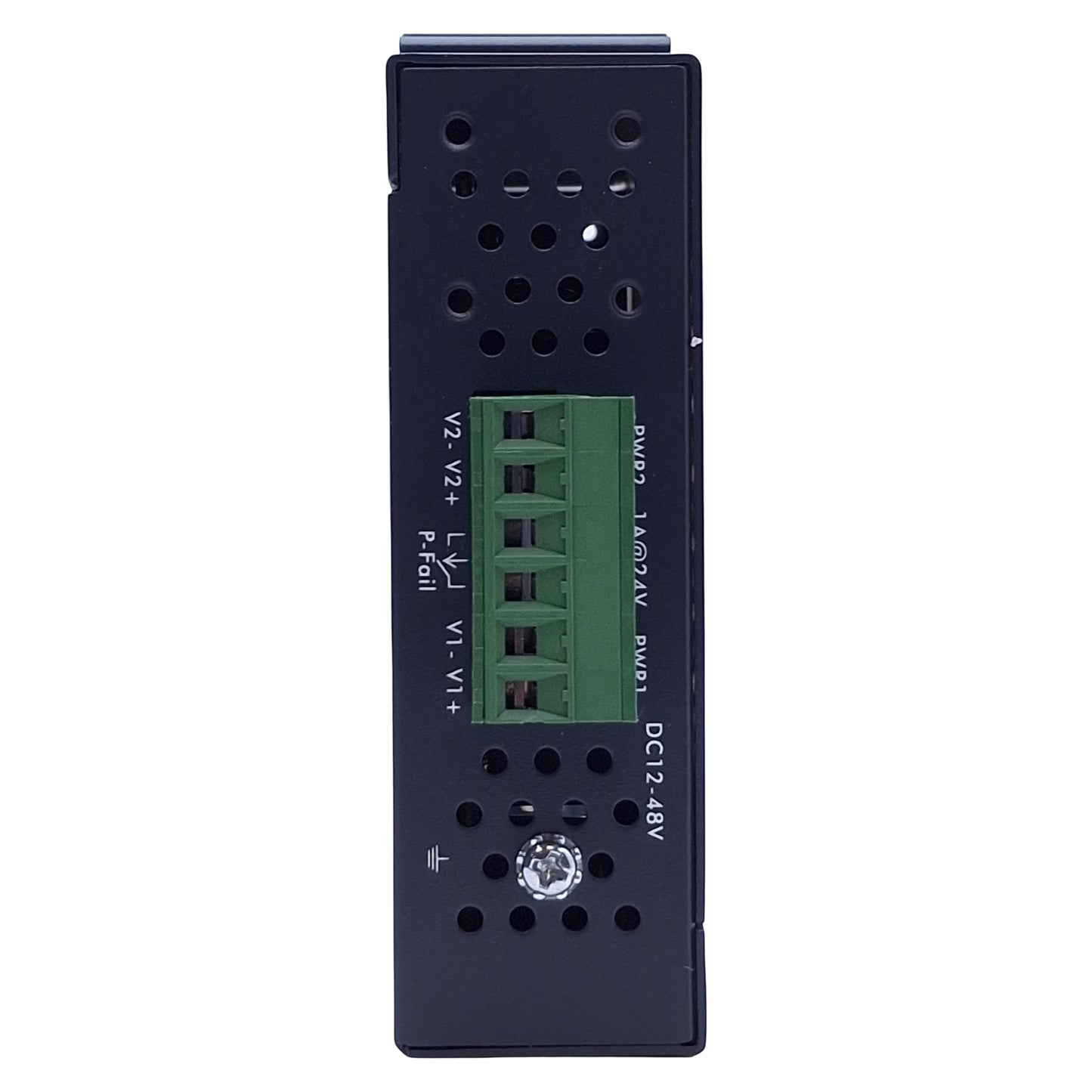 Used Advantech EKI-2725I Unmanaged Ethernet Switch 5-Port, RJ45, 12-48VDC, DIN Rail