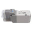 Used SMC VP344-5L1-01NB Solenoid Valve, 3-Way NO, 0.2-0.7MPa, Base-Mount, 24VDC Coil