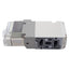 Used SMC VP344-5L1-01NB Solenoid Valve, 3-Way NO, 0.2-0.7MPa, Base-Mount, 24VDC Coil