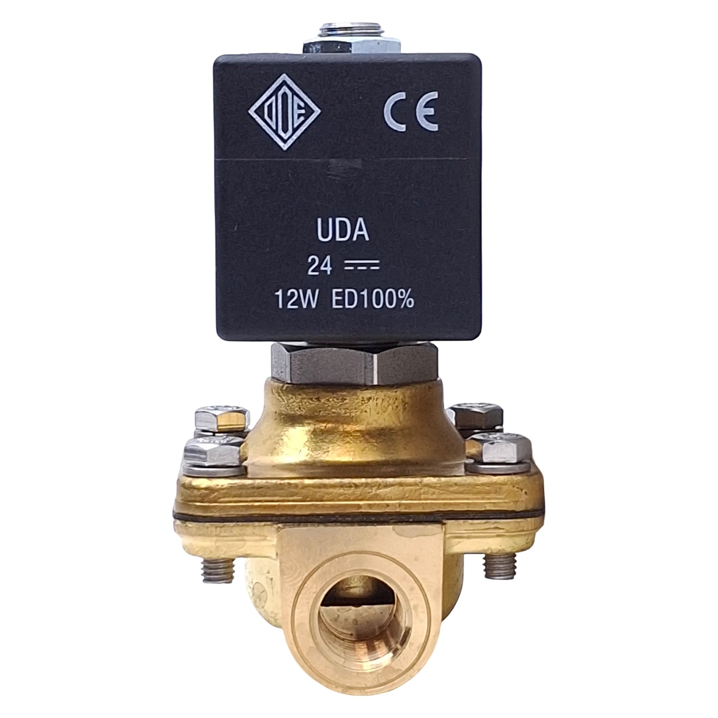 New Granzow H2U29-00Y Solenoid Valve 2-Way NC, 0-200psi, 1/4 NPT, 24VDC Coil