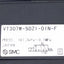 Used SMC VT307W-5DZ1-01N-F Solenoid Poppet Valve, 1/8in NPT, 0.1MPa, 24VDC Coil