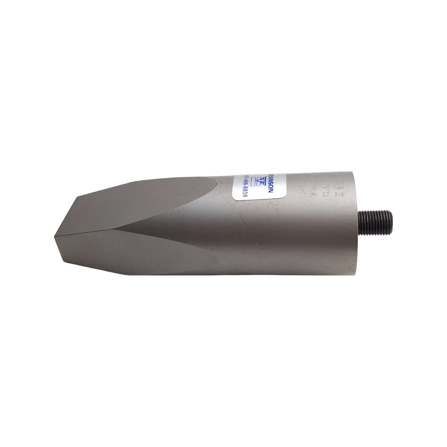 Used Branson 109-152-1532 Ultrasonic Weld Horn, Rectangle, Steel, 20kHz, Radius Tips