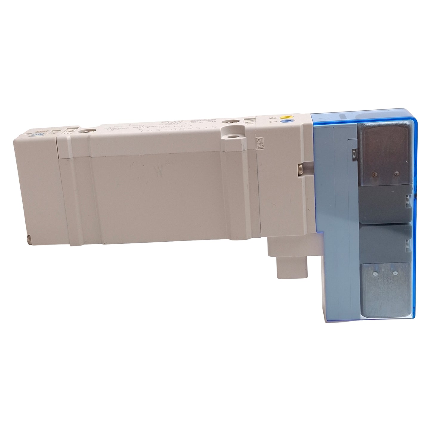 Used SMC SY5A00-5U1 Solenoid Valve, 4-Position Dual 3-Port, 0.15-0.7MPa, 24VDC Coil