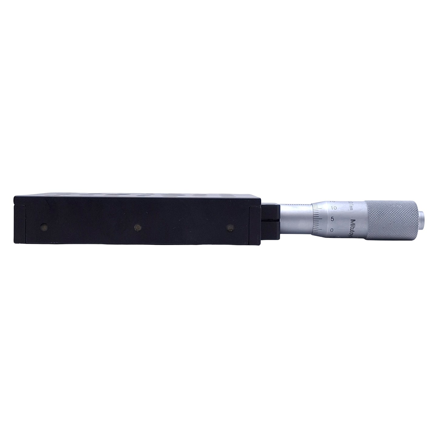 Used Thorlabs PT1 Single Axis Translation Stage w/ Micrometer Drive 1" Travel, 3 x 4"