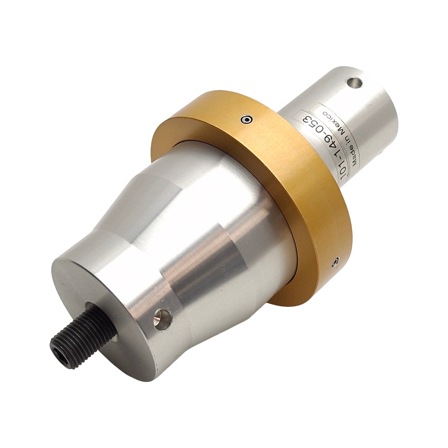 Used Branson 101-149-053 Gold Booster For Ultrasonic Welding Horns, 20kHz Frequency