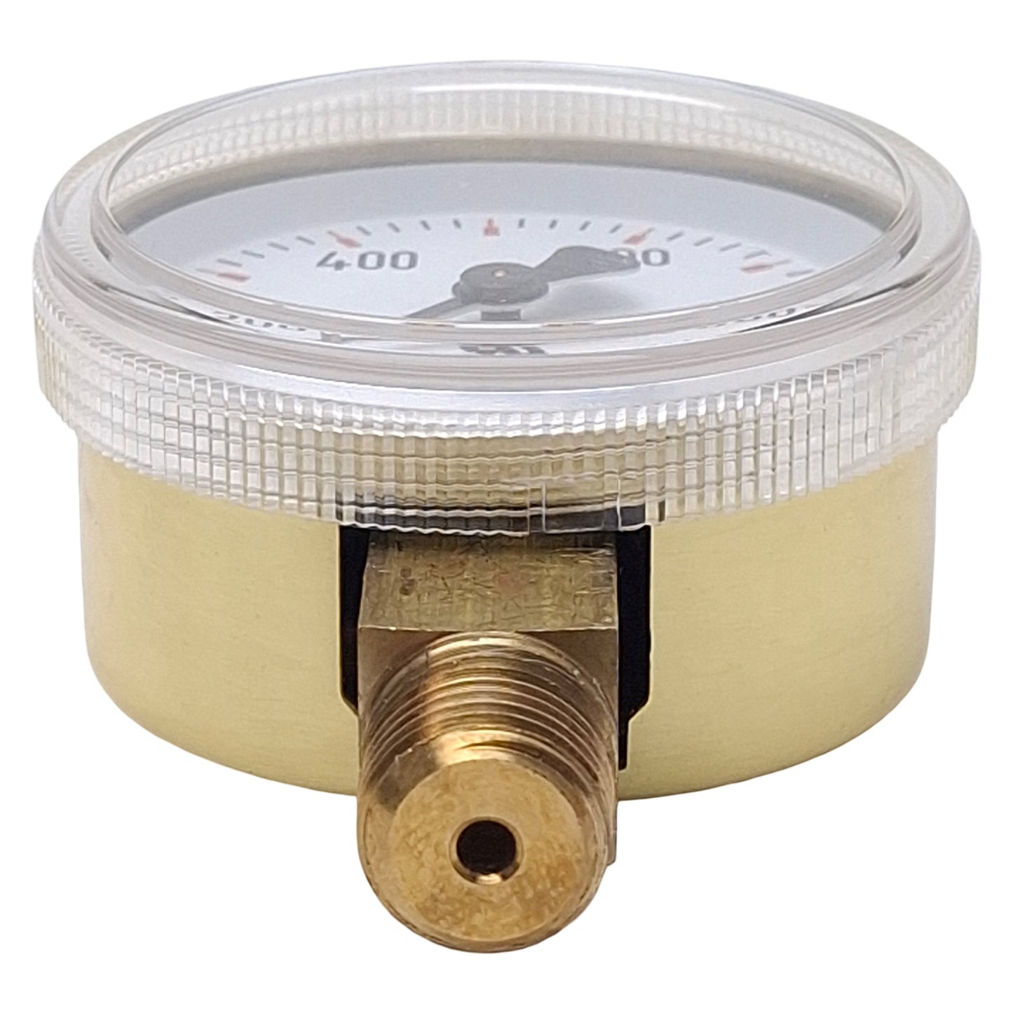 Used Wika 111.11.53 Compressed Gas Regulator Gauge, ø2in, 1/4in NPT, 0-1000psi Range