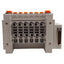 Used SMC SS5Y5-10F1-06B-N7D Pneumatic Manifold Base 6-Station, ø1/4in One-Touch, DB25