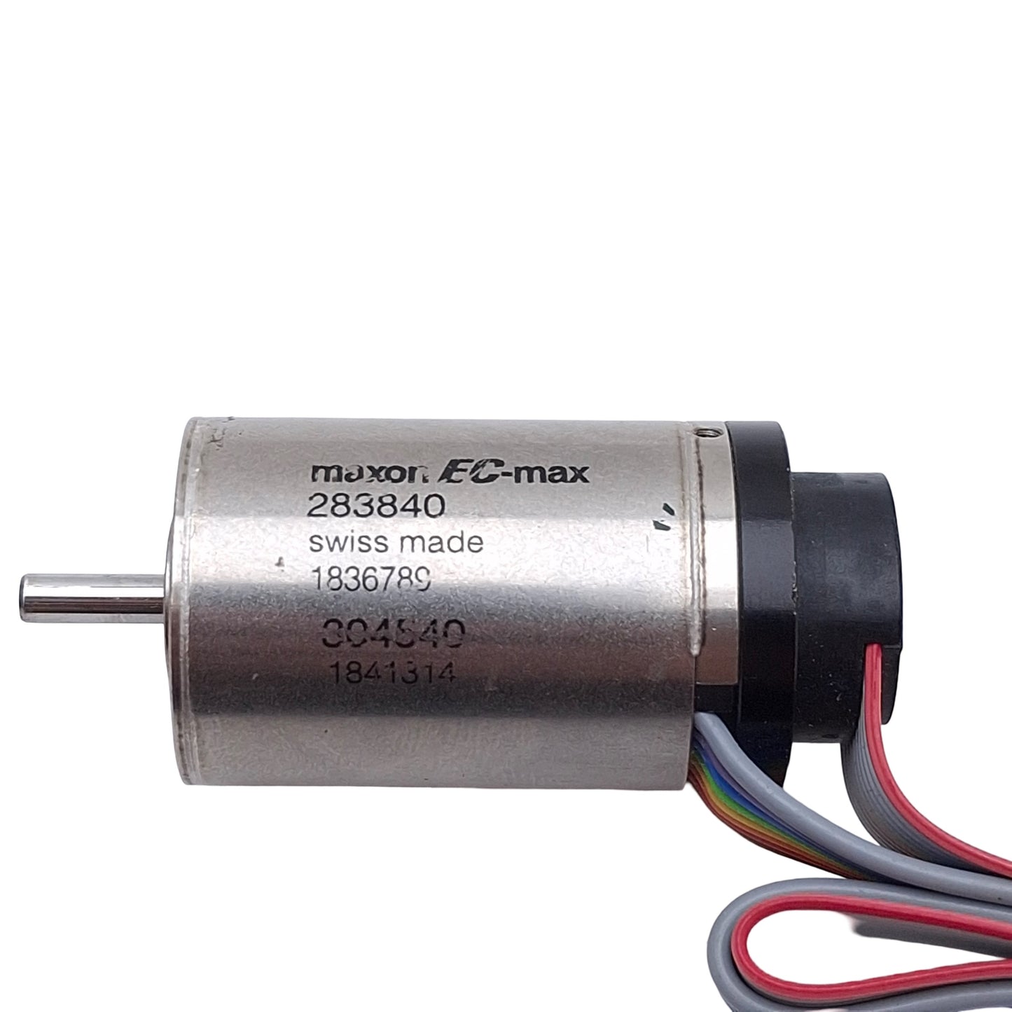 Used Maxon 283840 304540 EC-Max Brushless DC Motor, ø3mm Shaft, 18000rpm, 3.5N, 24VDC