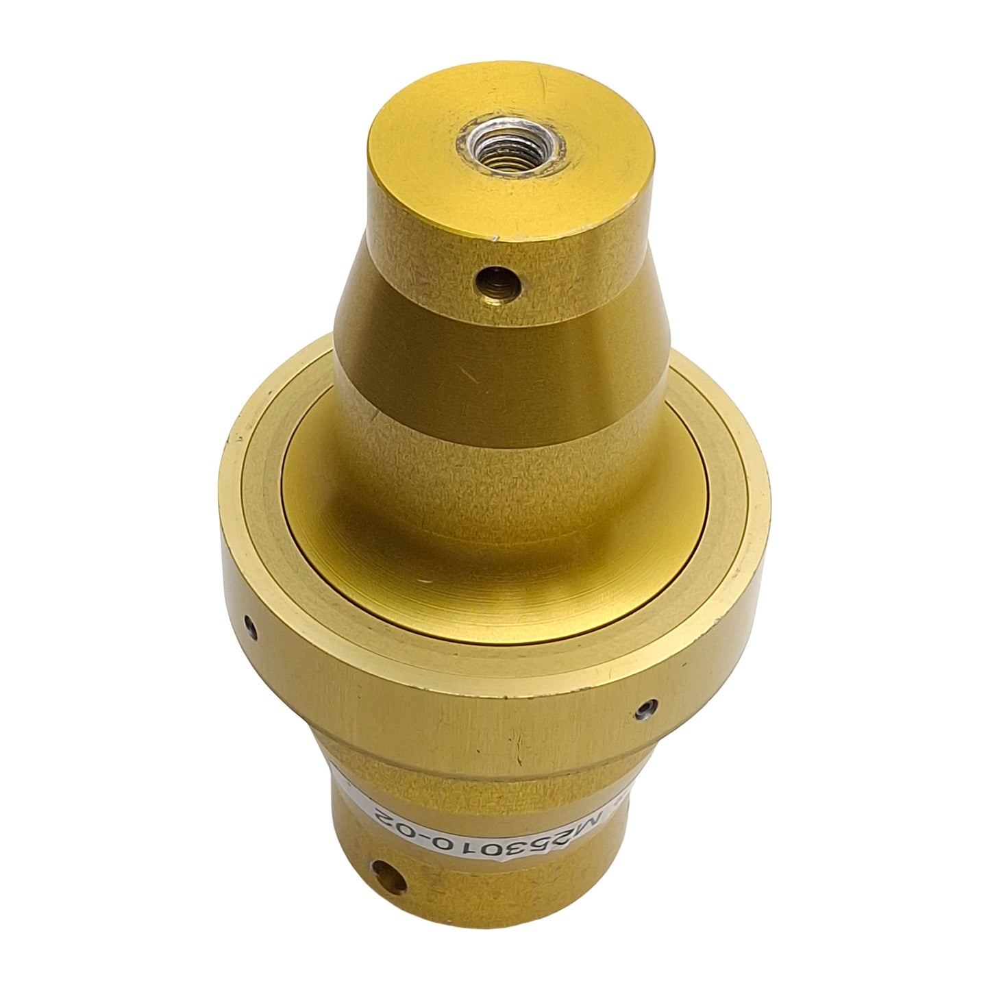 Used Branson 101-149-014 Gold Booster For Ultrasonic Welders, 20kHz, 1:1.5 Gain
