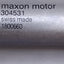 New – Open box Maxon 304531 EC-Max Brushless DC Motor w/ Encoder, ø2mm Shaft, 12VDC, 11,900RPM