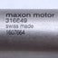 New – Open box Maxon 316649 EC-Max Brushless DC Motor w/ Encoder, ø2mm Shaft, 24VDC, 11,900RPM