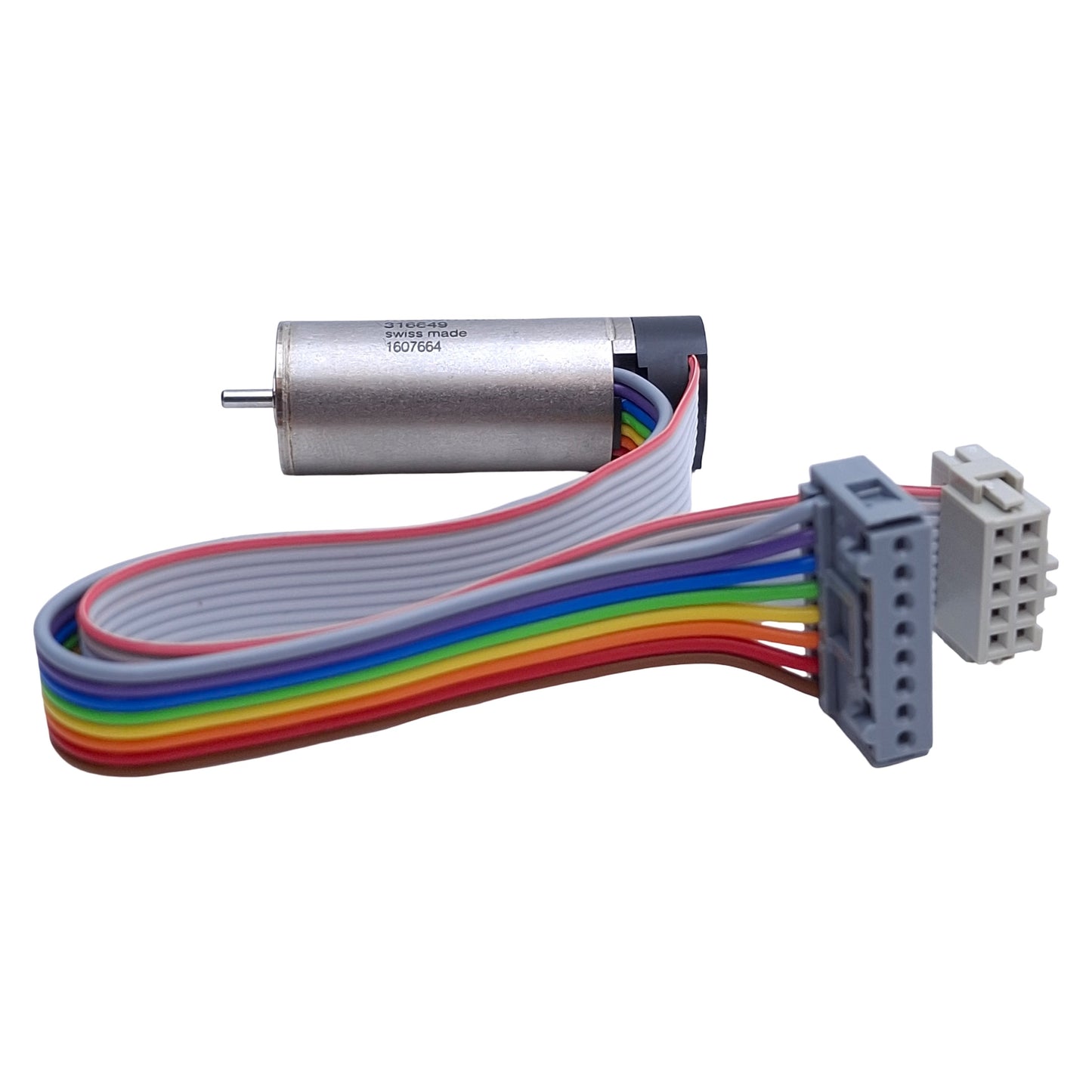 New – Open box Maxon 316649 EC-Max Brushless DC Motor w/ Encoder, ø2mm Shaft, 24VDC, 11,900RPM