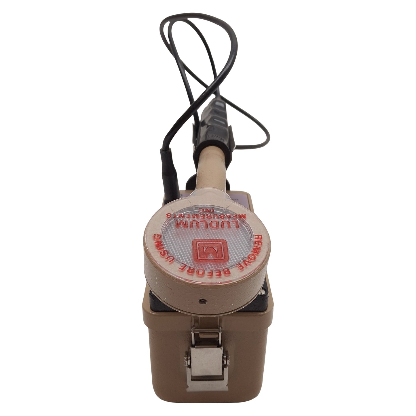 Used Ludlum Model 3 Survey Meter w/ 44-9 Alpha Beta Gamma Detector, 4-Range