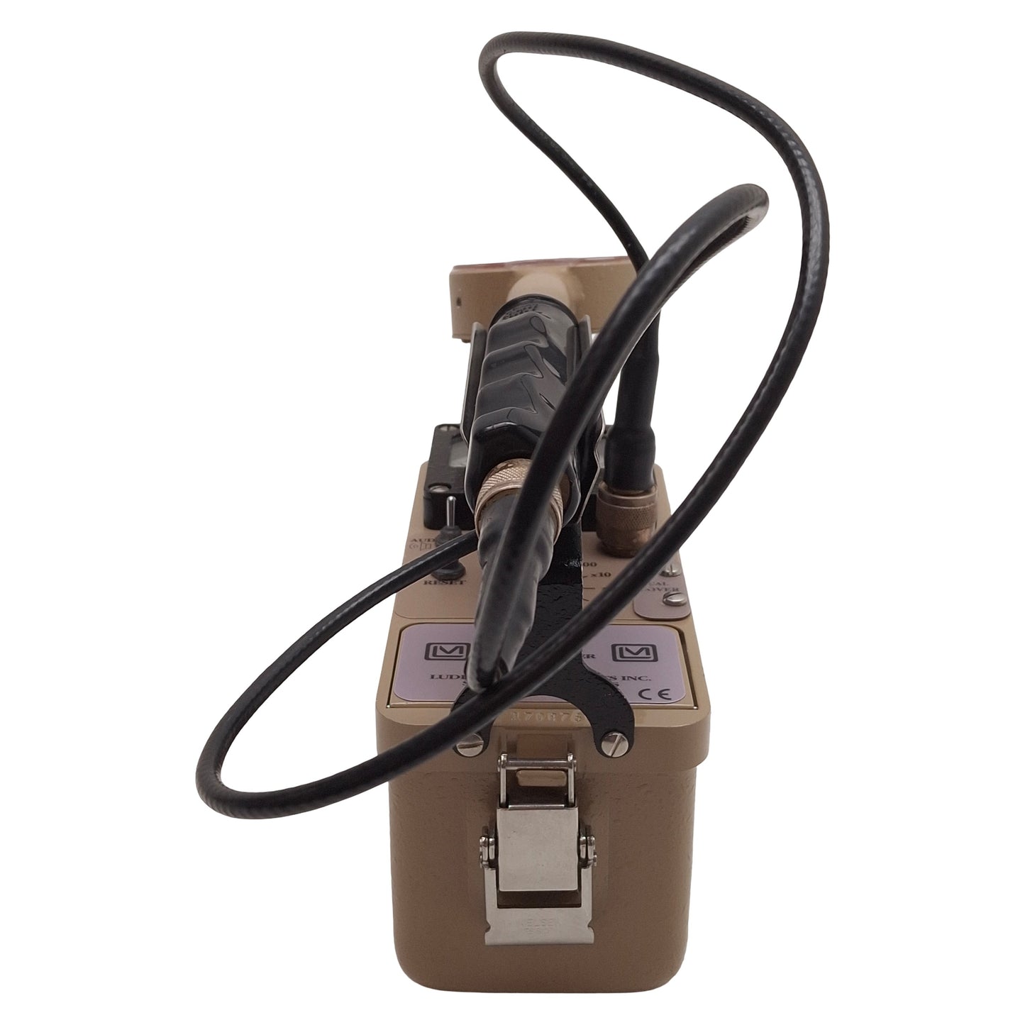 Used Ludlum Model 3 Survey Meter w/ 44-9 Alpha Beta Gamma Detector, 4-Range