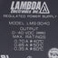 Used Lambda LMS-3040 Power Supply 60W, 85-132VAC/170-265VAC In, 0-40VDC Out