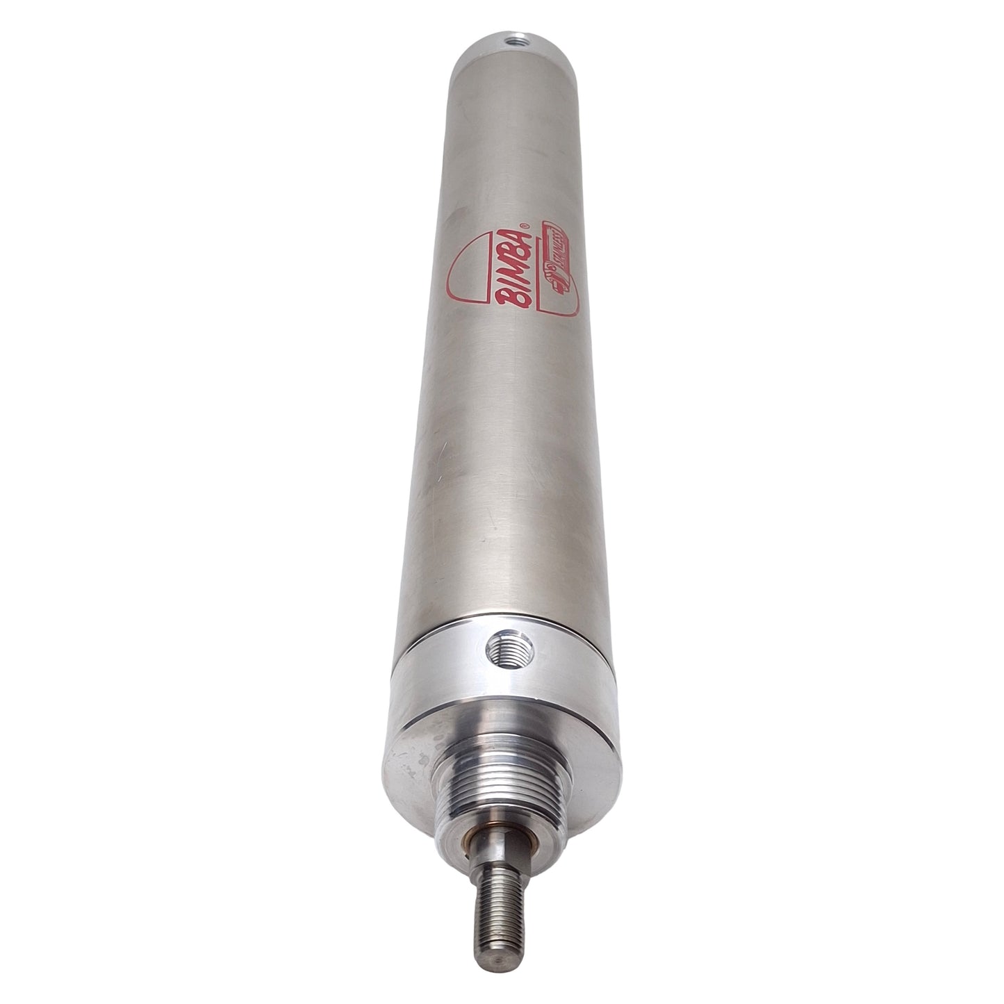 Used Bimba 5013-DXP Pneumatic Cylinder, ø2-1/2in Bore, 13in Stroke, 250psi, 1/4in NPT