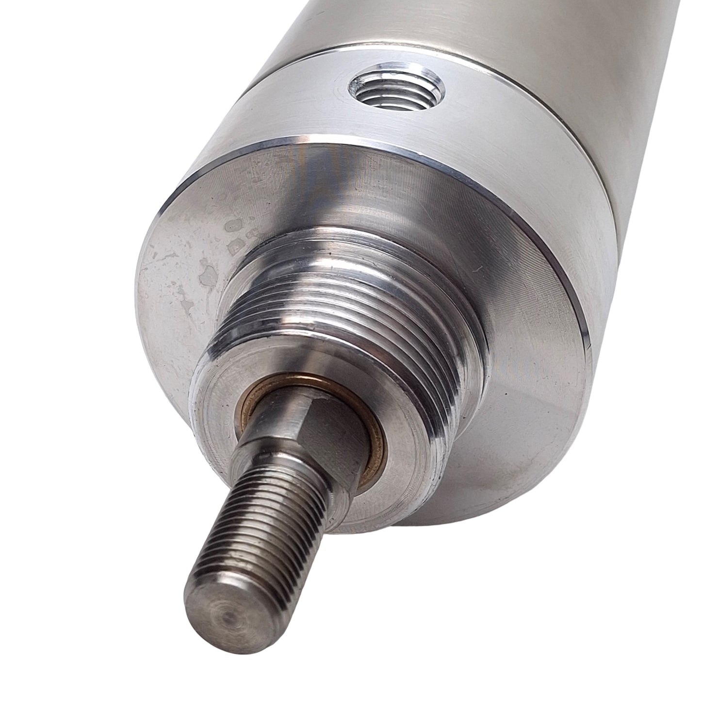 Used Bimba 5013-DXP Pneumatic Cylinder, ø2-1/2in Bore, 13in Stroke, 250psi, 1/4in NPT