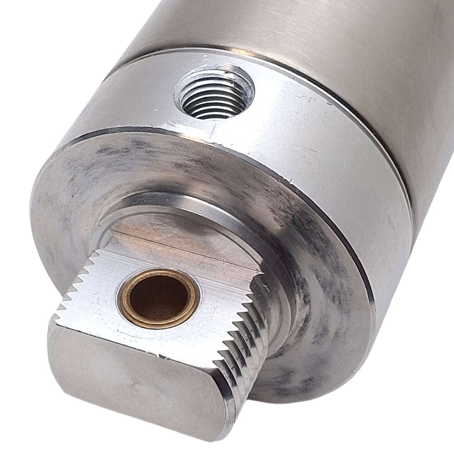 Used Bimba 5013-DXP Pneumatic Cylinder, ø2-1/2in Bore, 13in Stroke, 250psi, 1/4in NPT