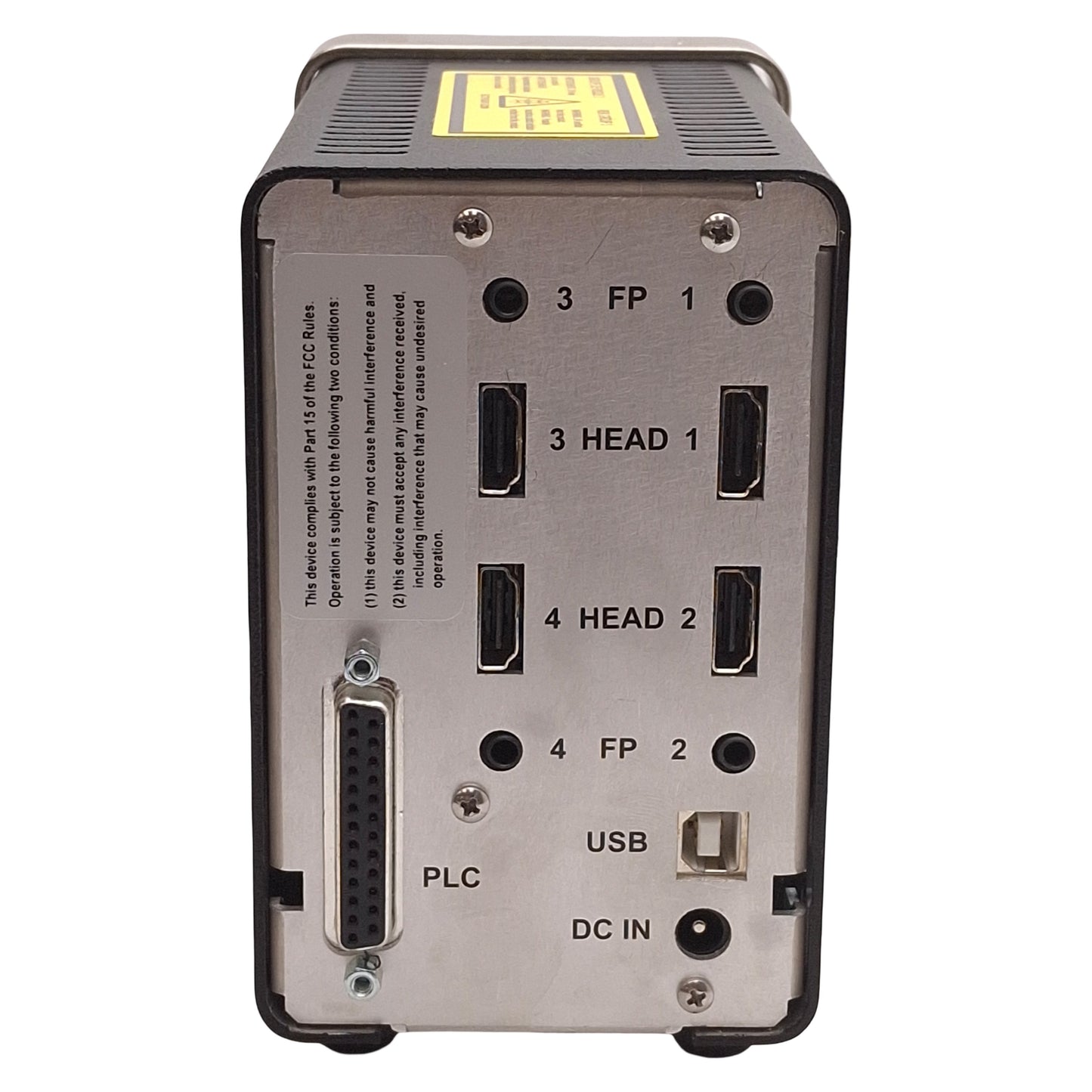 Used OmniCure LX500-4 UV Spot Curing System Controller, 4-Channel, 12VDC, v1.0.3