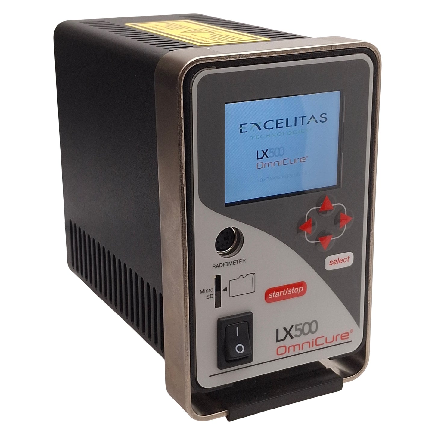 Used OmniCure LX500-4 UV Spot Curing System Controller, 4-Channel, 12VDC, v1.0.3