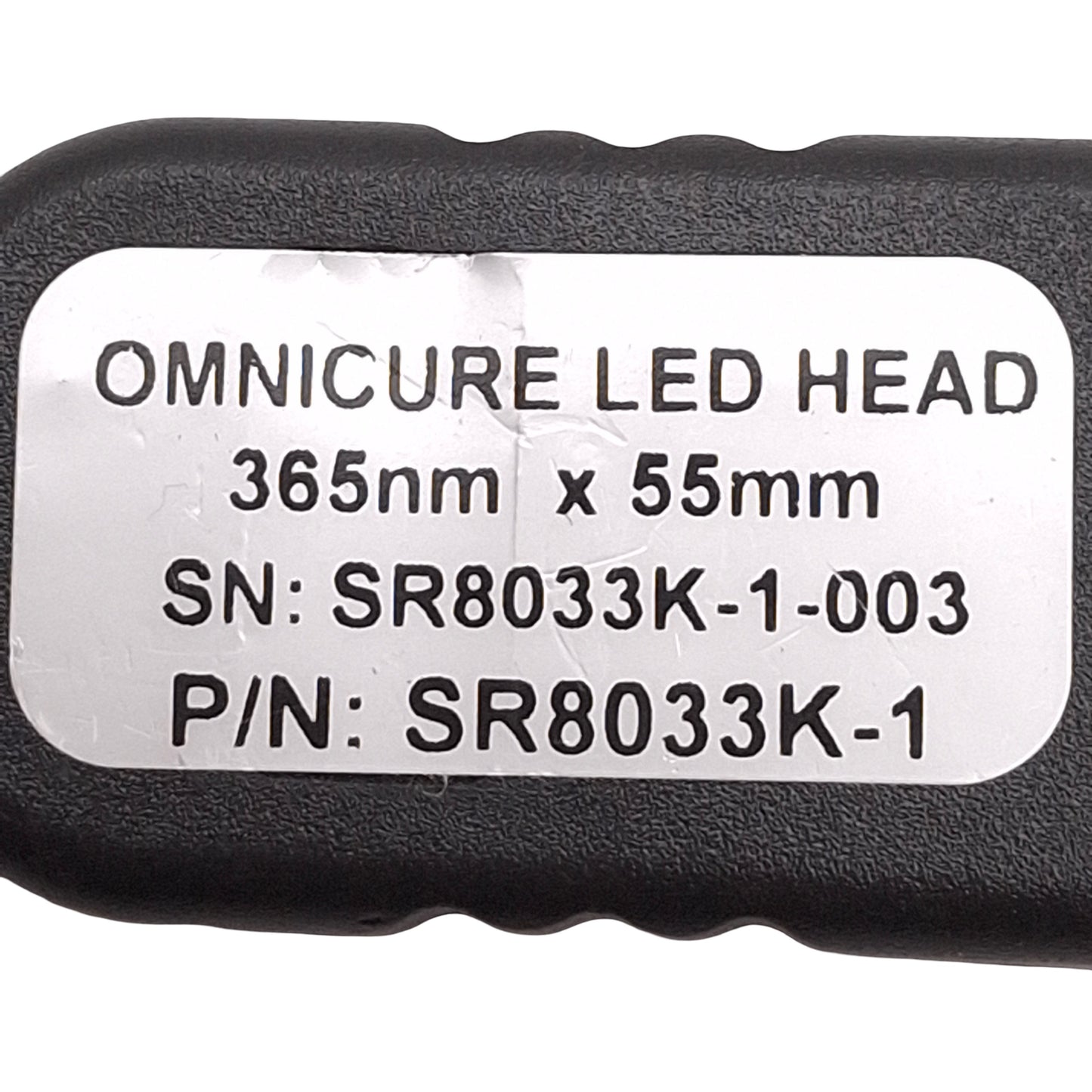 Used OmniCure SR8033K-1 018-00641R Spot Curing UV LED Head For LX500, 365nm x 55mm
