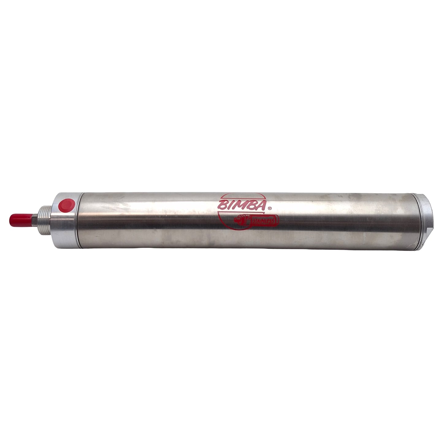 Used Bimba SR-5013-D Stainless Rod Air Cylinder, ø2-1/2in Bore, 13in Stroke, 250psi