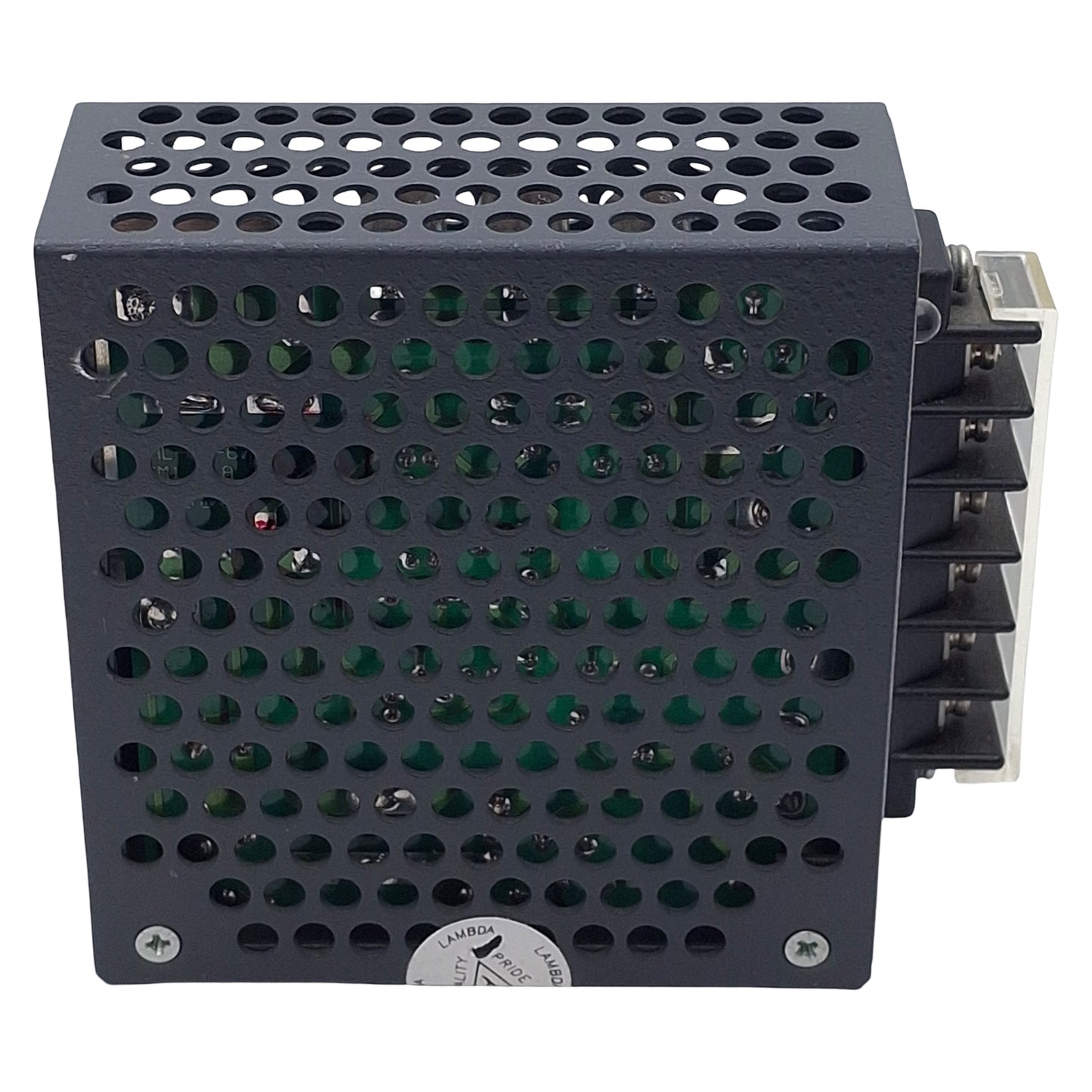 Used TDK-Lambda LUS-8A-5 Switching Power Supply, 85-132VAC/110-165VDC In, 3A 5VDC Out