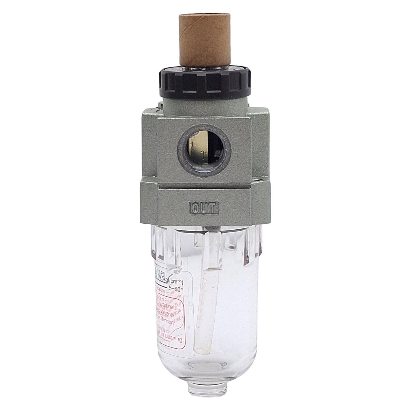 Used Chelic NL-200-02 Pneumatic Lubricator, Rc1/4, 50-850kPa, 950kPa Max, 25cc