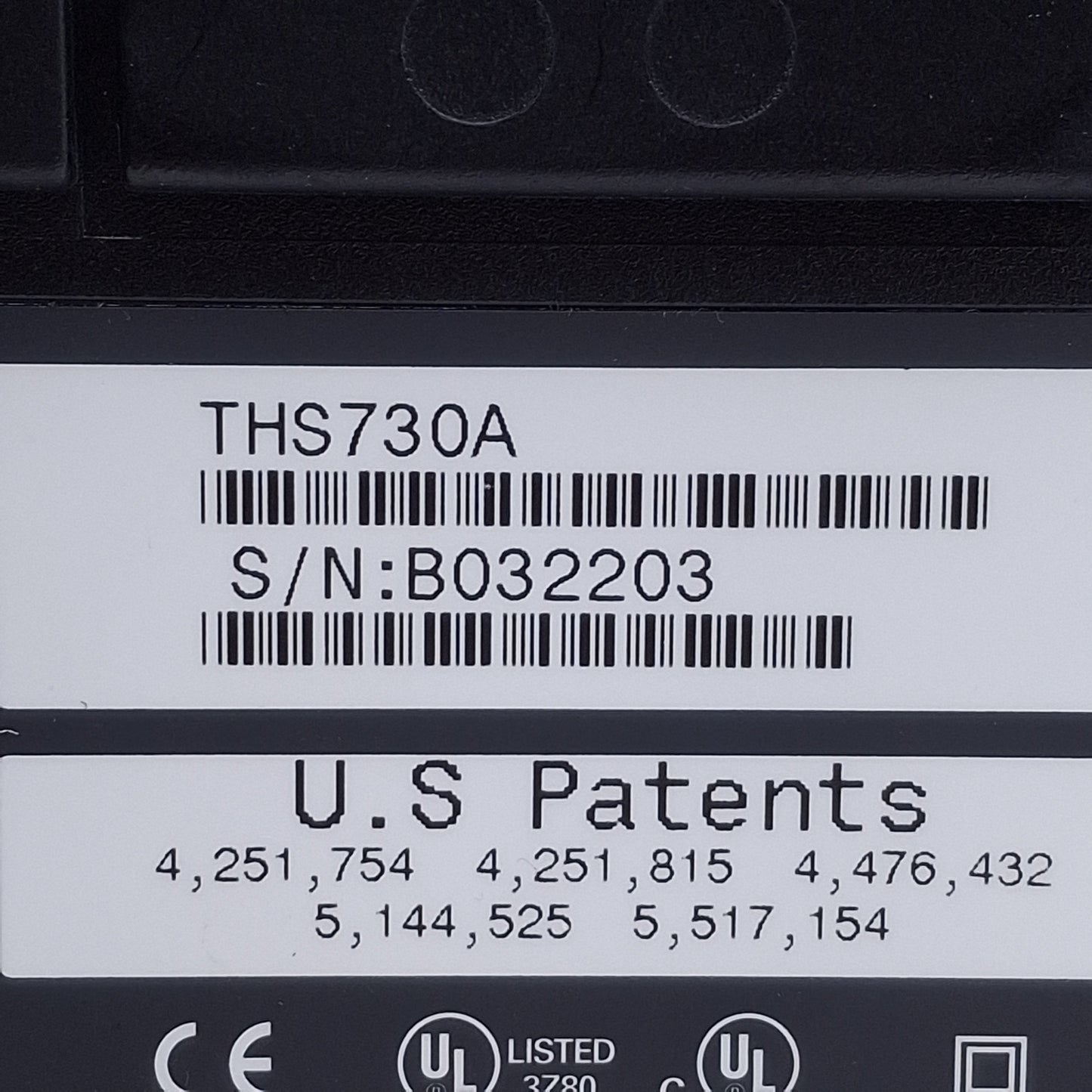 Used Tektronix THS730A TekScope Handheld Digital Oscilloscope 2-Channel 200MHz 1GS/s