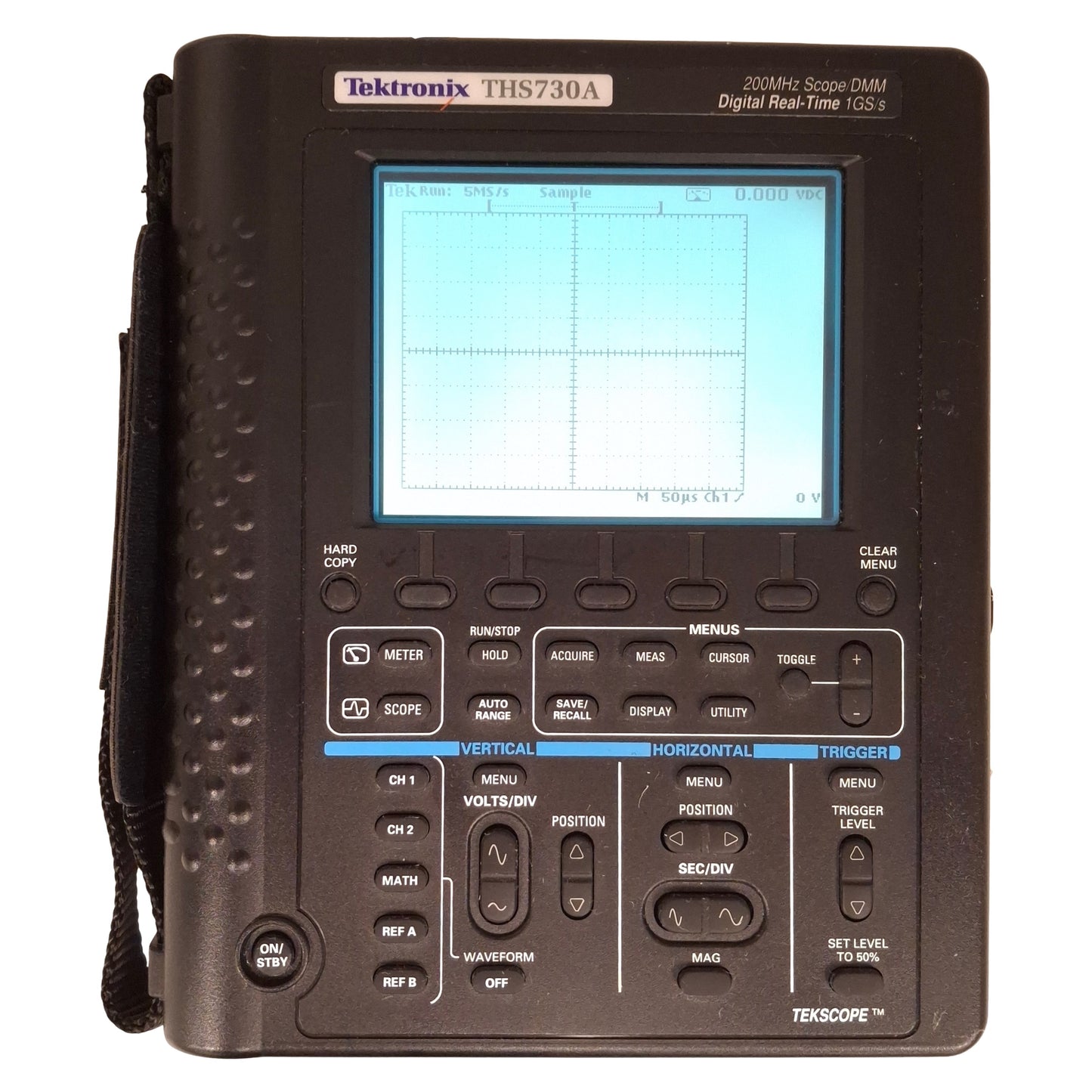 Used Tektronix THS730A TekScope Handheld Digital Oscilloscope 2-Channel 200MHz 1GS/s