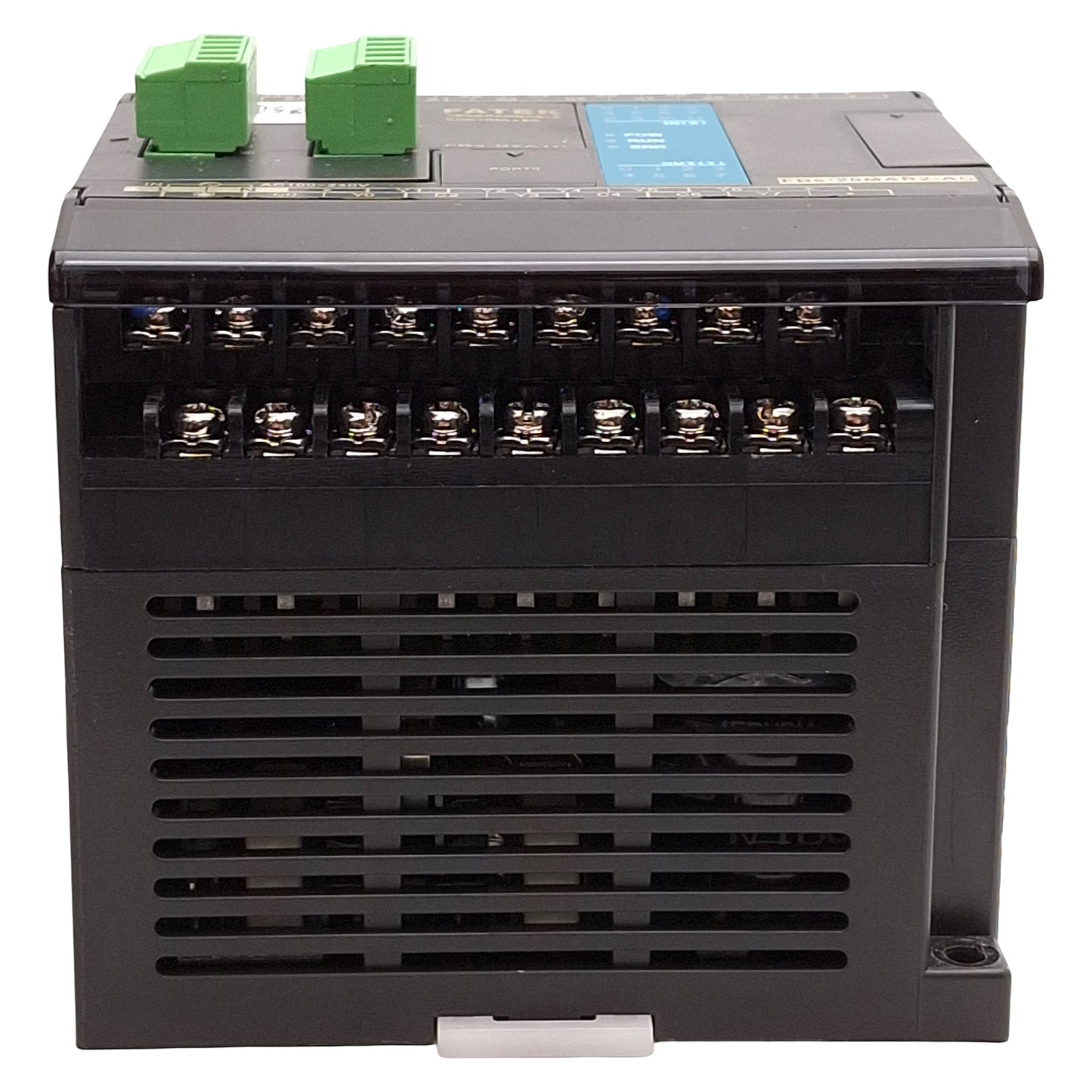 Used FATEK FBs-20MAR2-AC Programmable Controller, 12-Input, 8-Output, 100-240VAC