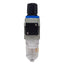 Used Chelic NFR-200-02 Filter Regulator, Rc1/4, 5µm, 50-850kPa, 950kPa Max, 15cc