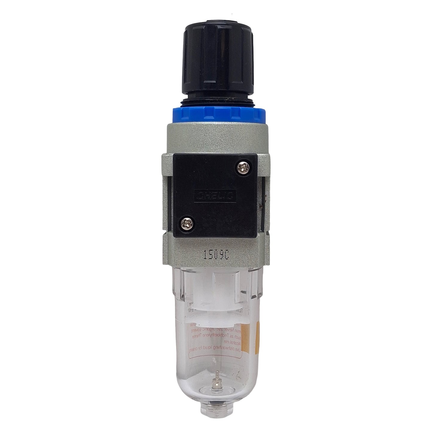 Used Chelic NFR-200-02 Filter Regulator, Rc1/4, 5µm, 50-850kPa, 950kPa Max, 15cc