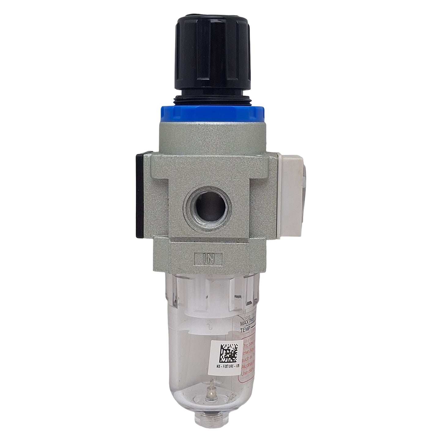 Used Chelic NFR-200-02 Filter Regulator, Rc1/4, 5µm, 50-850kPa, 950kPa Max, 15cc