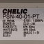 Used Chelic PSN-40-01-PT Digital Pressure Switch NPN, -0.1~1.0MPa, 1/8in PT, 12-24VDC