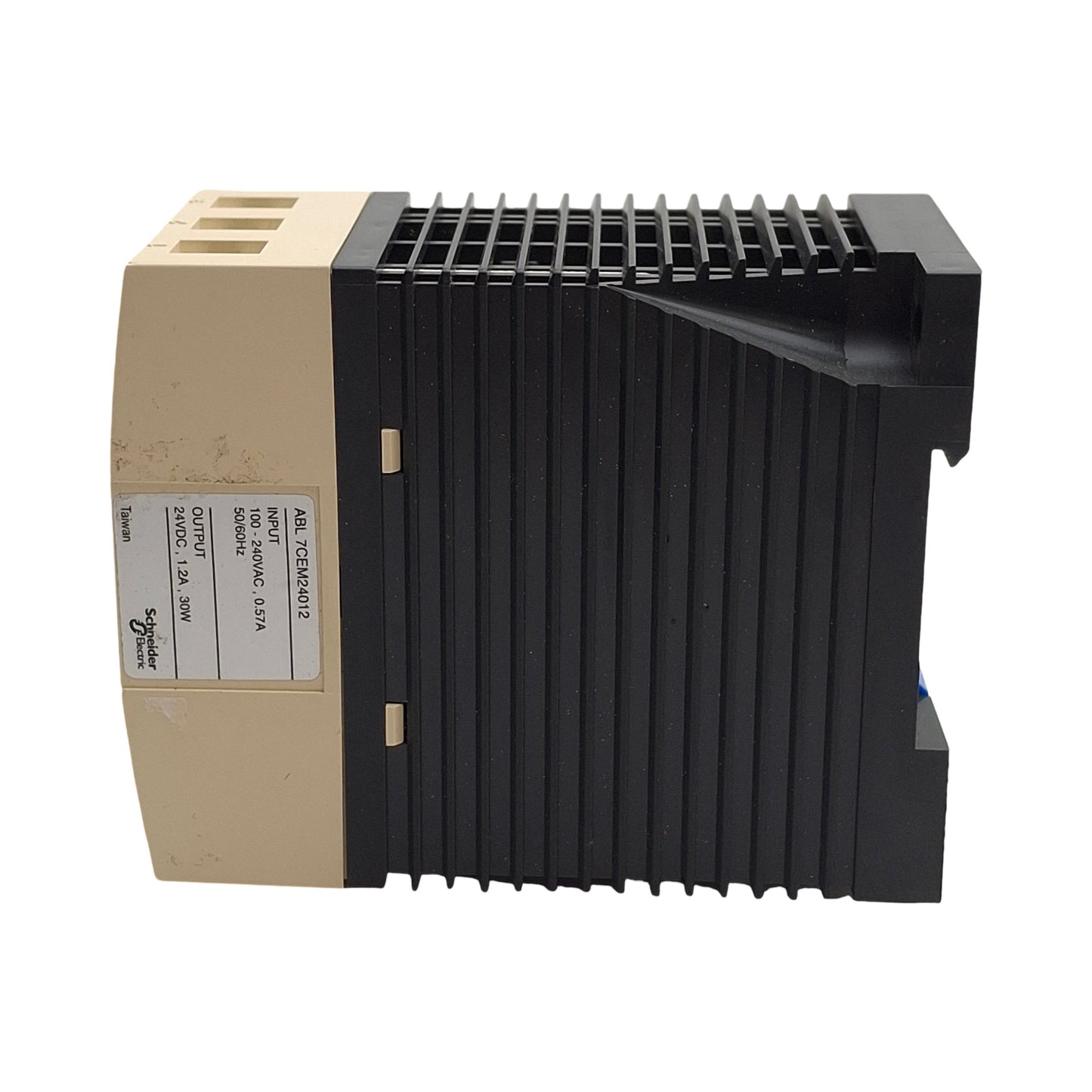 Used Schneider Electric ABL 7CEM24012 AC-DC Power Supply 100-240V AC In, 24V 1.2A Out