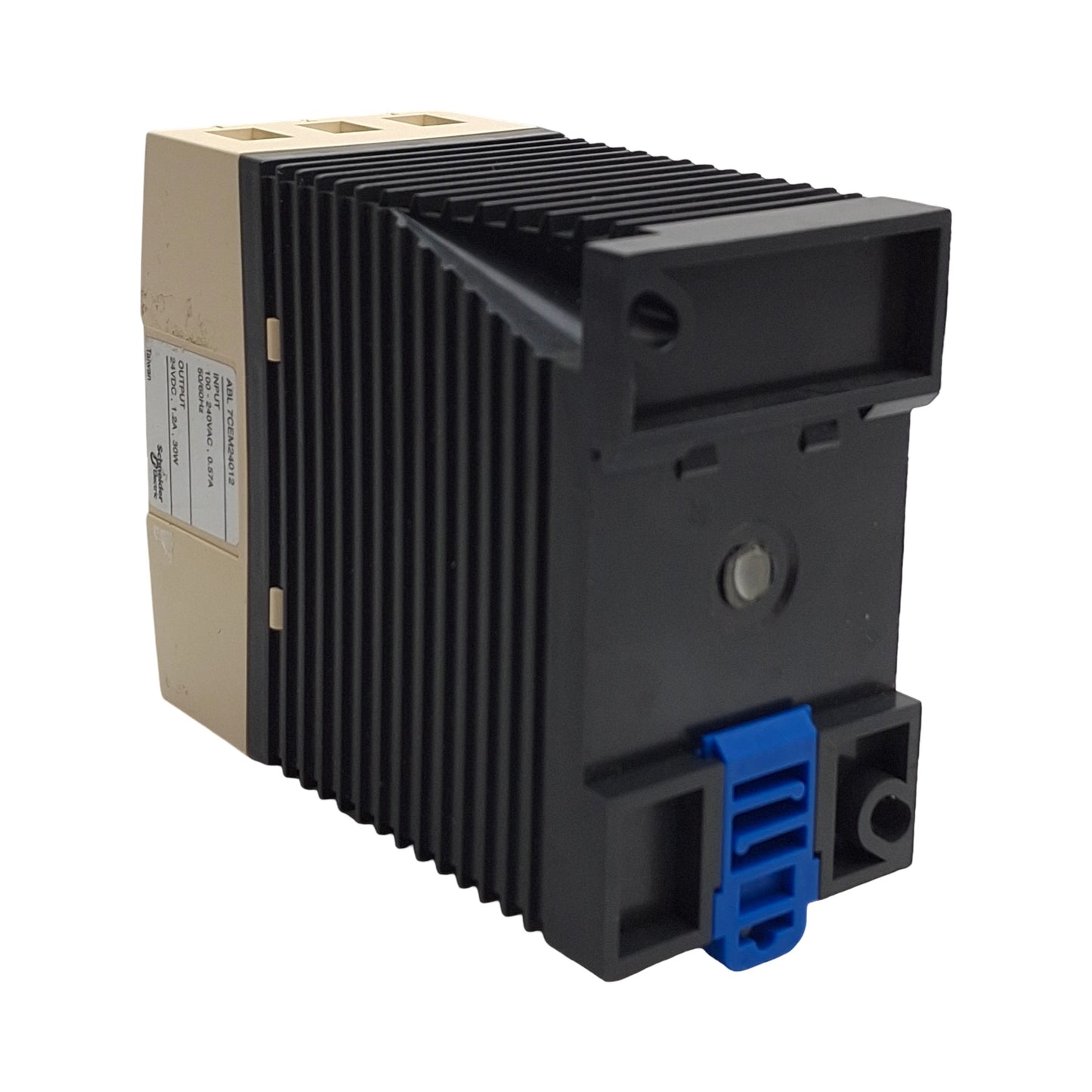 Used Schneider Electric ABL 7CEM24012 AC-DC Power Supply 100-240V AC In, 24V 1.2A Out