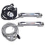 Used Keyence SL-C08H-T & SL-C08H-R Safety Light Curtain Transmitter & Receiver, ø25mm