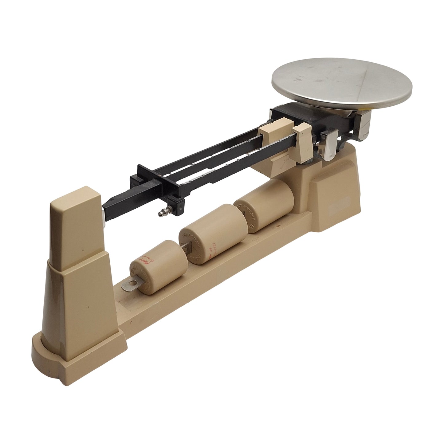 Used Ohaus 2610g Triple Beam Balance w/ Counterweights 2610g Capacity, 0.1g Subdiv.