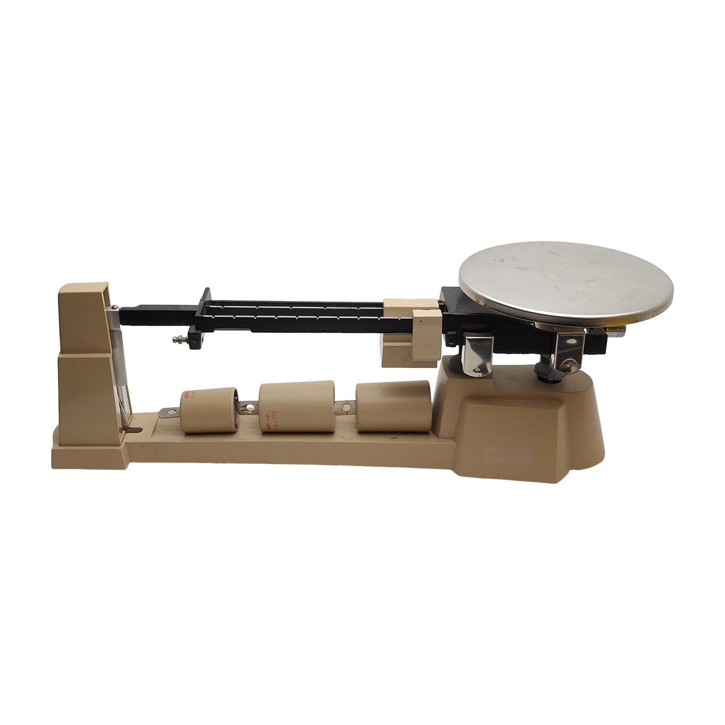 Used Ohaus 2610g Triple Beam Balance w/ Counterweights 2610g Capacity, 0.1g Subdiv.