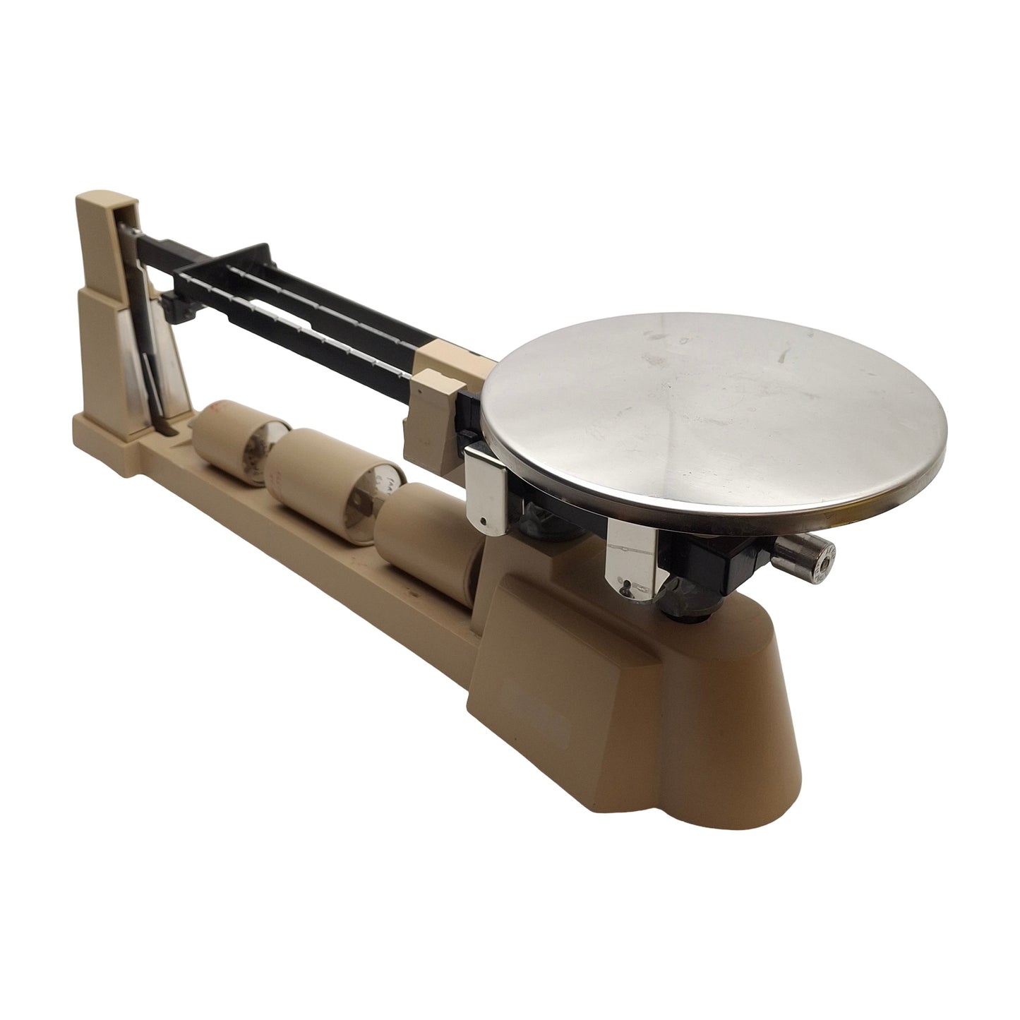 Used Ohaus 2610g Triple Beam Balance w/ Counterweights 2610g Capacity, 0.1g Subdiv.