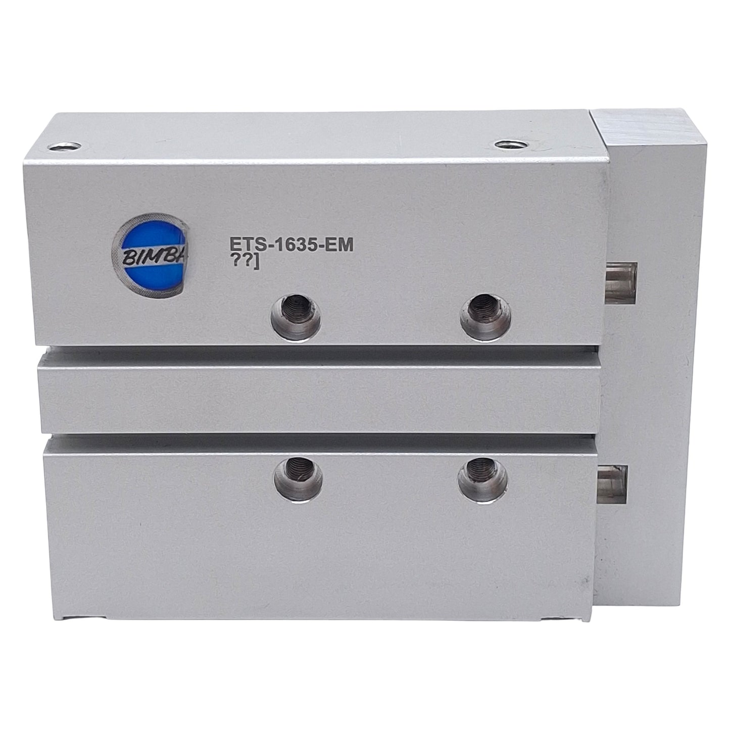 Used Bimba ETS-1635-EM Extruded Linear Thruster, ø16mm Bore, 35mm Stroke, #10-32