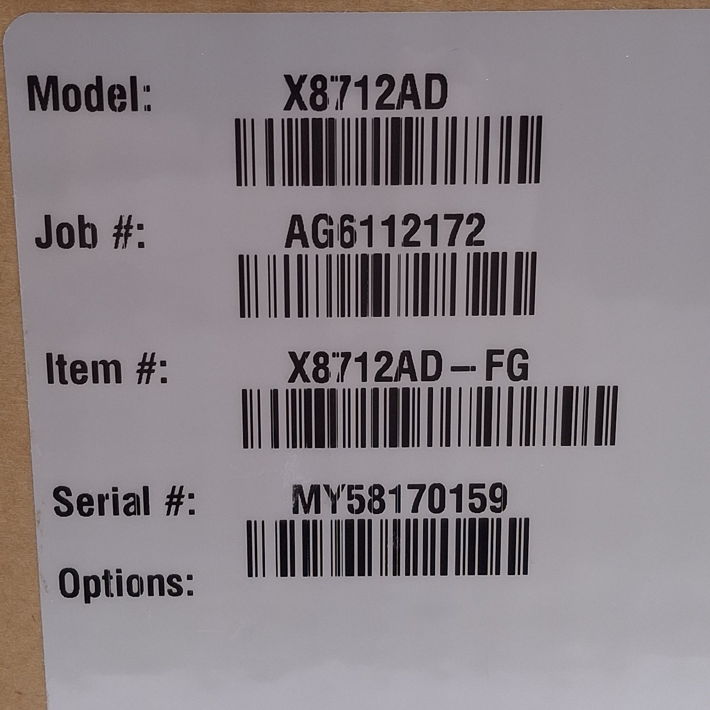 New Keysight X8712AD RF Event Detector 100MHz-2.9GHz Range, 5VDC 30mA, 40dB Dynamic