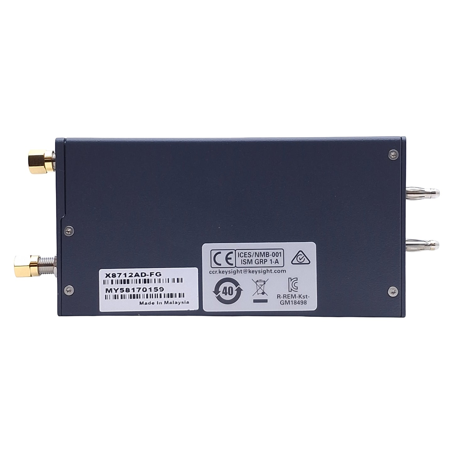 New Keysight X8712AD RF Event Detector 100MHz-2.9GHz Range, 5VDC 30mA, 40dB Dynamic