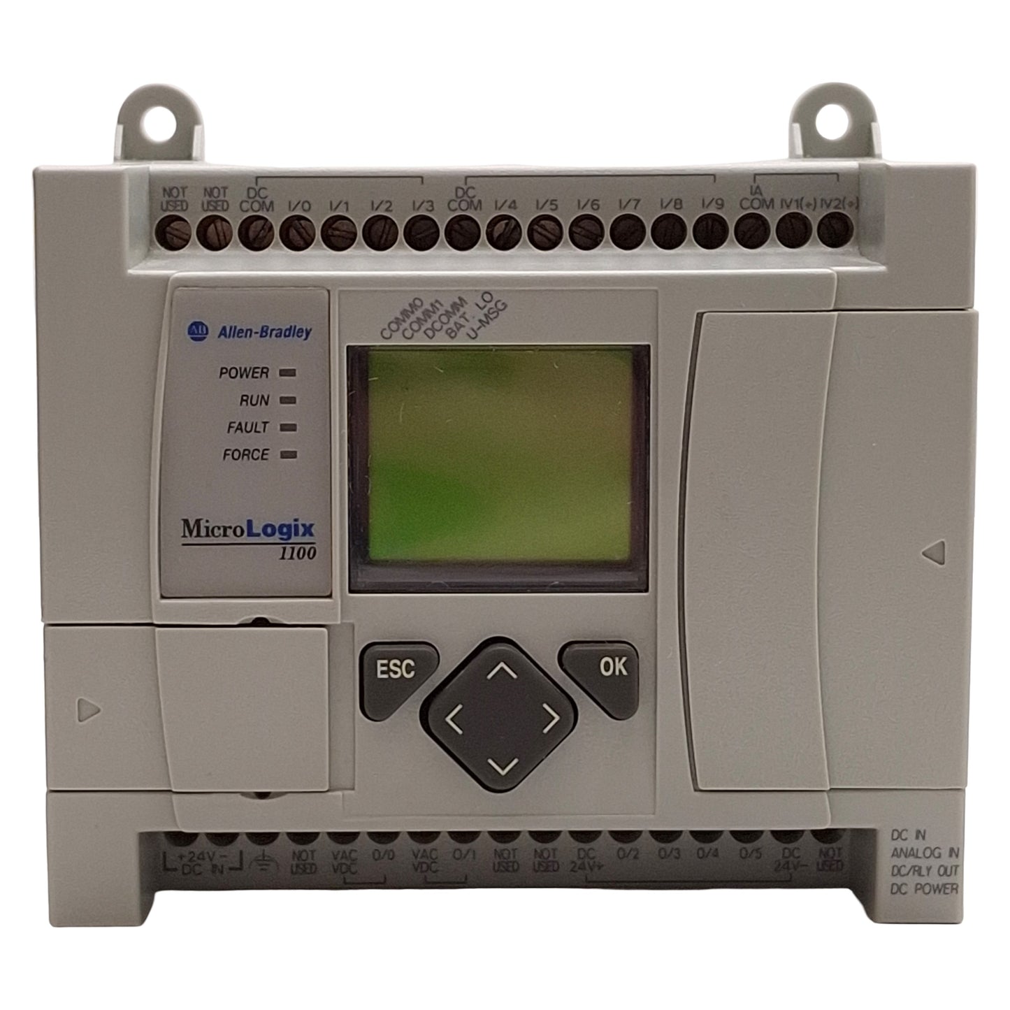 Used Allen Bradley 1763-L16BBB Ser A FRN 3 MicroLogix 1100 16-Point PLC Controller