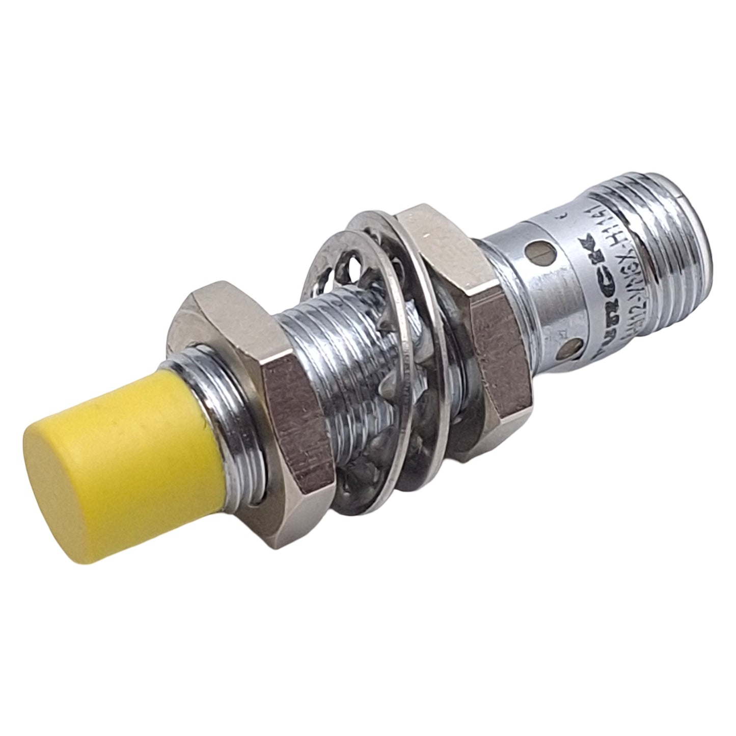 Used Turck NI8-M12-VN6X-H1141 Inductive Sensor, NPN, 8mm Range, 10-30VDC, 4-Pin M12