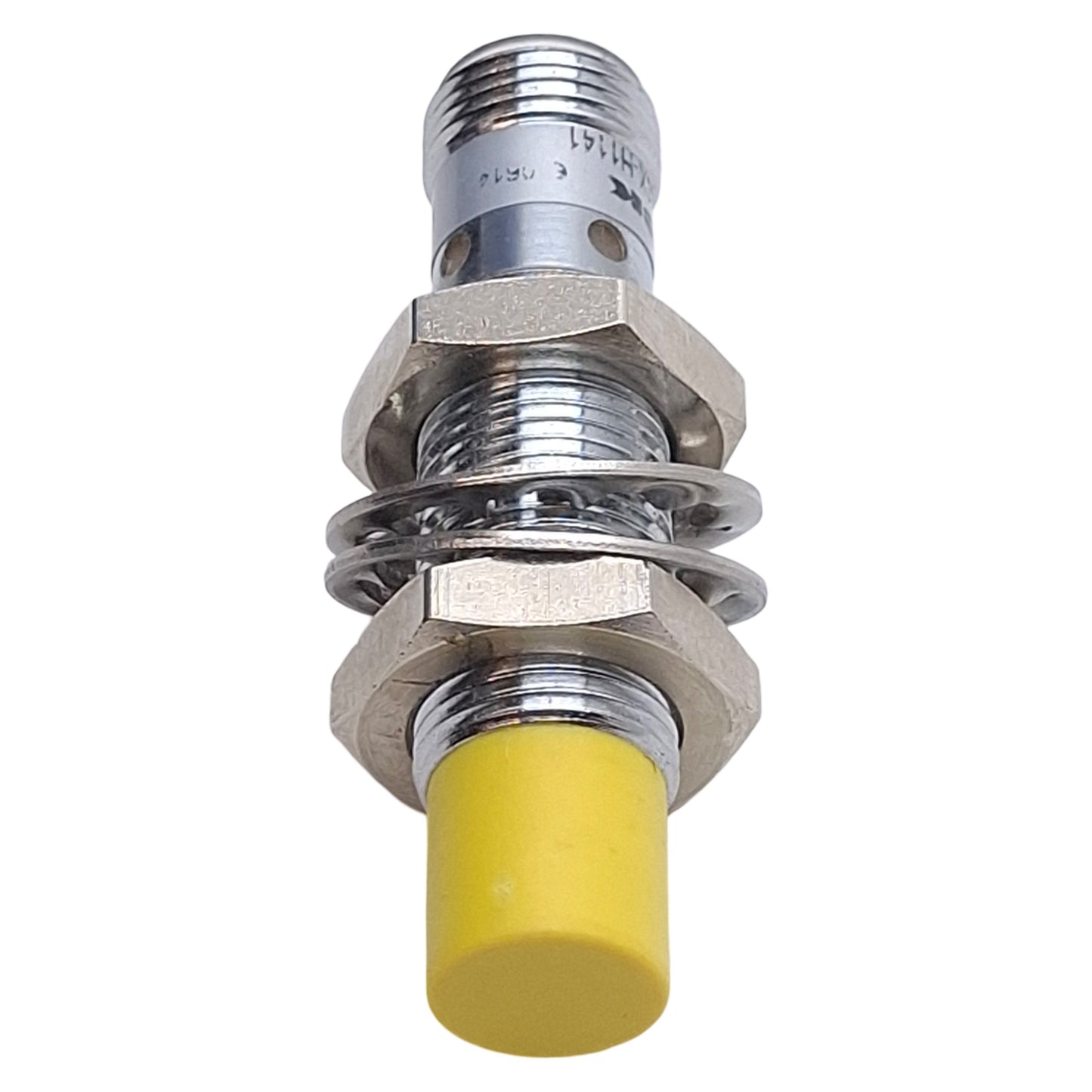 Used Turck NI8-M12-VN6X-H1141 Inductive Sensor, NPN, 8mm Range, 10-30VDC, 4-Pin M12