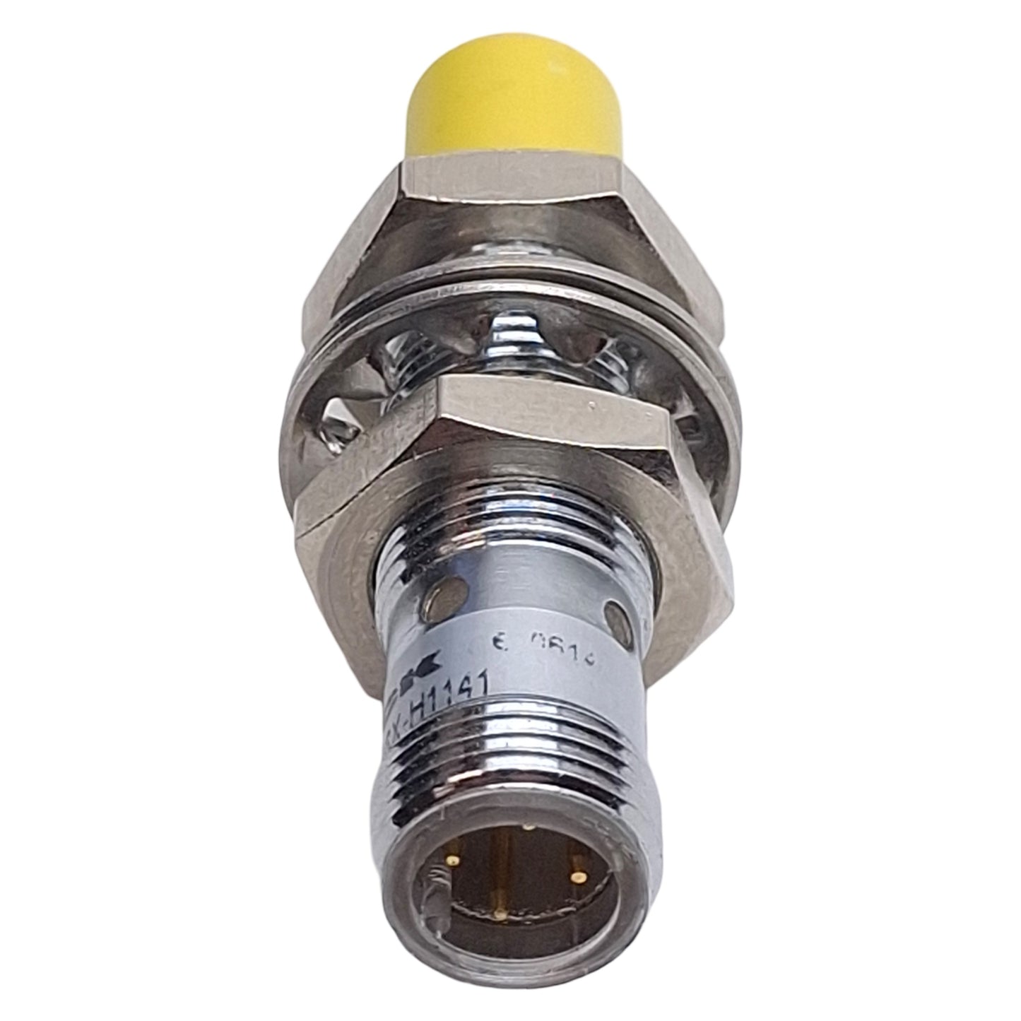 Used Turck NI8-M12-VN6X-H1141 Inductive Sensor, NPN, 8mm Range, 10-30VDC, 4-Pin M12